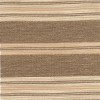 Brown-beige weft stripe